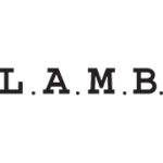 LAMB LOGO - BLK W WHITE GROUND